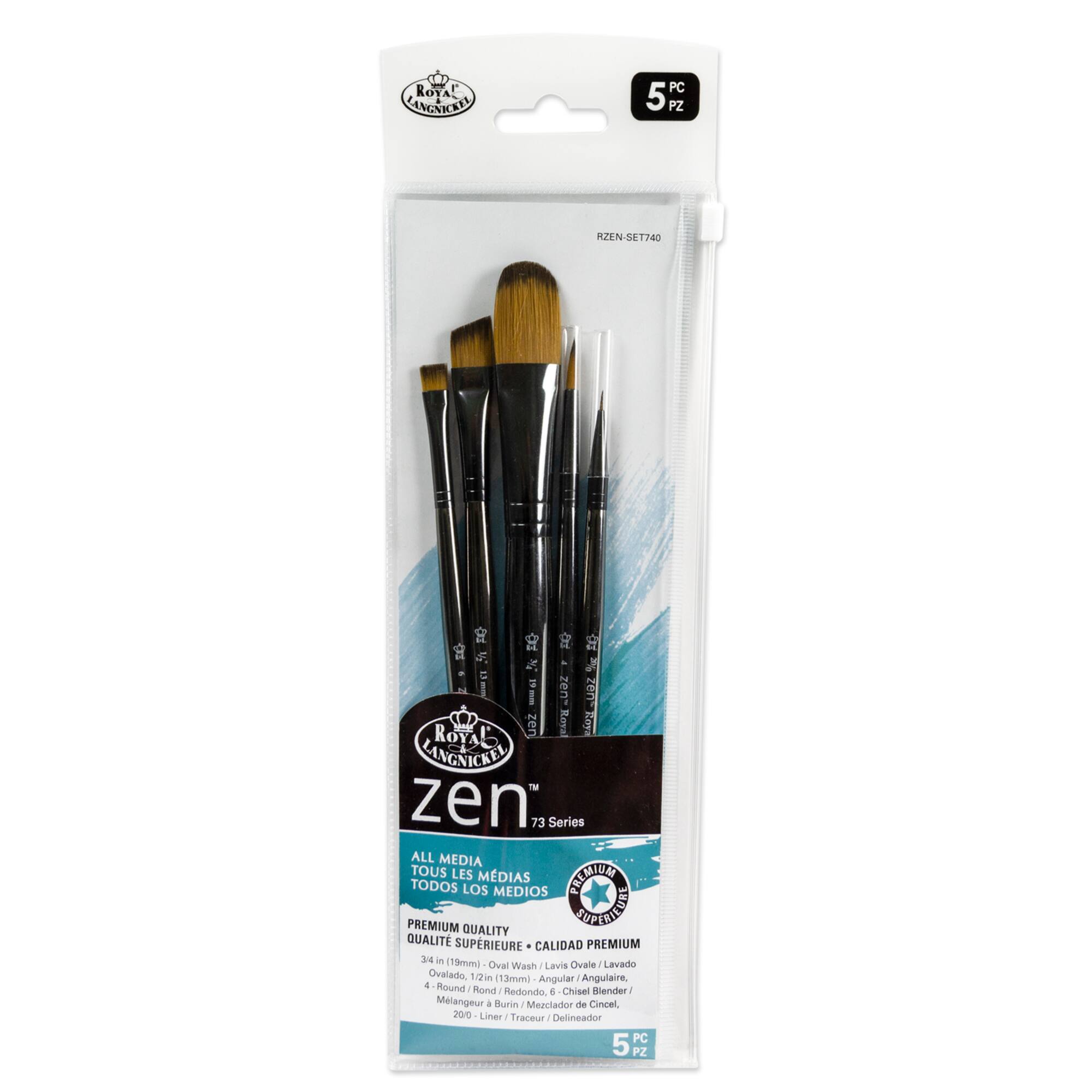 Zen™ Series 73 Premium Brush Set